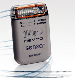Nevro’s Senza Rechargeable Spinal Cord Stimulator for Back and Leg Pain