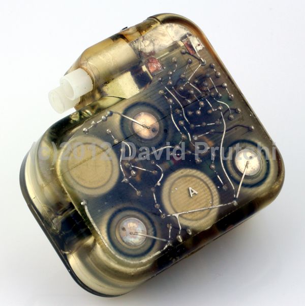 Back view of American Optical Cardio Care Demand Pacemaker