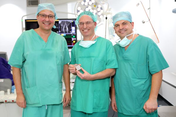 Dr. Markus Reinartz at the Herz-Jesu Hospital in Dernbach, Germany.