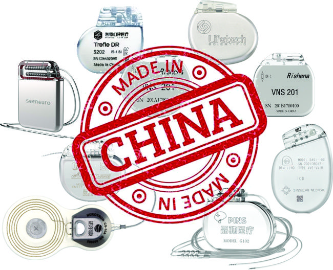 AIMDs made in China www.implantable-device.com