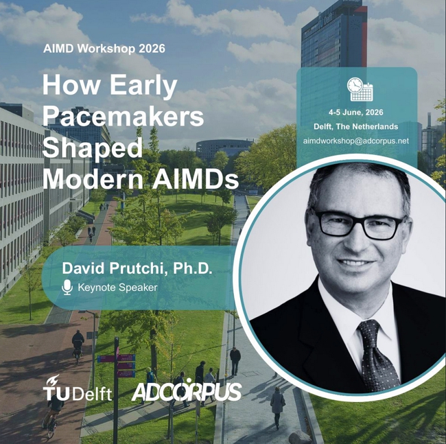 AIMD 2026 Workshop David Prutchi PhD keynote lecture announcement