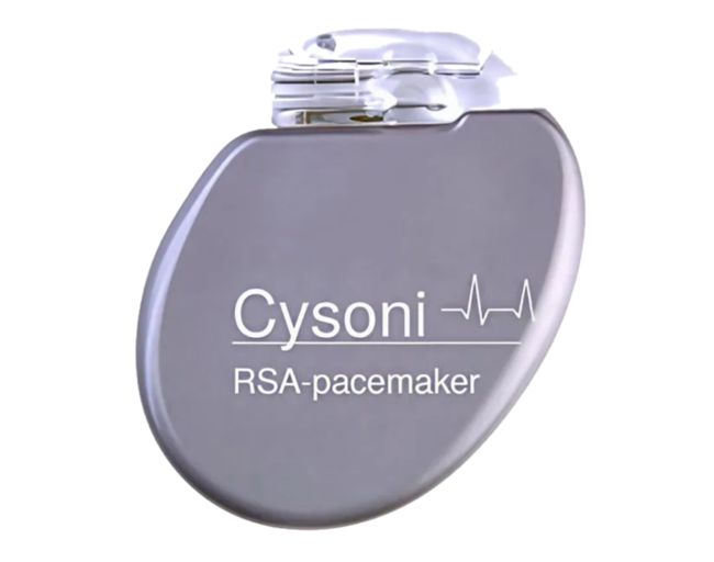 Cysoni respiration-synchronized pacemaker